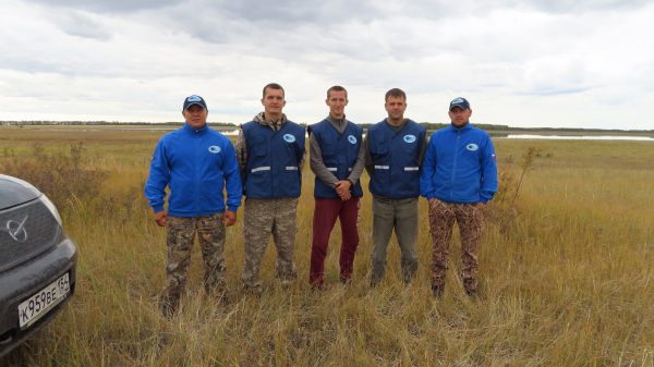 Совместный экспедиционный выезд Новосибирского, Тюменского филиалов и ЦА на гипергалинные озера Омской и Новосибирской областей